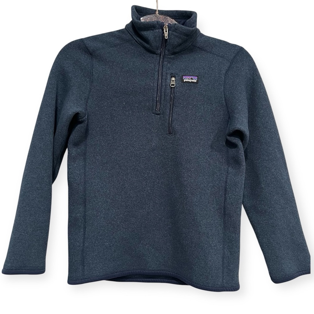 Patagonia‎ kids better quarter zip sweater size 12
